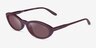 Vogue Eyewear VO5697SU Full Bordeaux PlasticSunglass Frames from EyeBuyDirect, Angle View