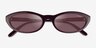Vogue Eyewear VO5697SU Full Bordeaux PlasticSunglass Frames from EyeBuyDirect, Closed View
