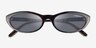 Vogue Eyewear VO5697SU Dark Tortoise PlasticSunglass Frames from EyeBuyDirect, Closed View