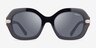 Vogue Eyewear VO5706SB Black PlasticSunglass Frames from EyeBuyDirect, Front View