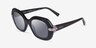 Vogue Eyewear VO5706SB Black PlasticSunglass Frames from EyeBuyDirect, Angle View