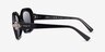 Vogue Eyewear VO5706SB Black PlasticSunglass Frames from EyeBuyDirect, Side View