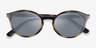 Vogue Eyewear VJ2033 Total Dark Havana PlasticSunglass Frames from EyeBuyDirect, Closed View