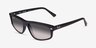Ray-Ban RB2225 Noir PlastiqueSoleil de Lunette de vue d'EyeBuyDirect, Vue d'Angle