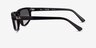 Ray-Ban RB2225 Noir PlastiqueSoleil de Lunette de vue d'EyeBuyDirect, Vue de Côté