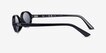Ray-Ban RB4472 Black PlasticSunglass Frames from EyeBuyDirect, Side View
