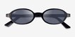 Ray-Ban RB4472 Black PlasticSunglass Frames from EyeBuyDirect, Closed View
