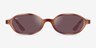 Ray-Ban RB4472 Cream Tortoise PlastiqueSoleil de Lunette de vue d'EyeBuyDirect, Vue de Face