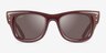 Ray-Ban RB4940 Wayfarer Puffer Dark Brown PlasticSunglass Frames from EyeBuyDirect, Front View