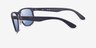 Ray-Ban RB4468 Sand Black PlasticSunglass Frames from EyeBuyDirect, Side View
