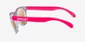 Oakley OO9013 Frogskins Tm Clear PlasticSunglass Frames from EyeBuyDirect, Side View