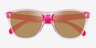 Oakley OO9013 Frogskins Tm Clear PlasticSunglass Frames from EyeBuyDirect, Closed View