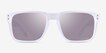 Oakley OO9102 Holbrook Matte Clear PlasticSunglass Frames from EyeBuyDirect, Front View