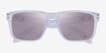 Oakley OO9102 Holbrook Matte Clear PlasticSunglass Frames from EyeBuyDirect, Closed View
