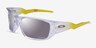 Oakley Masseter Transparent PlastiqueSoleil de Lunette de vue d'EyeBuyDirect, Vue d'Angle