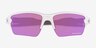 Oakley Flak 2.0 Xxl Matte White PlastiqueSoleil de Lunette de vue d'EyeBuyDirect, Vue Rapprochée
