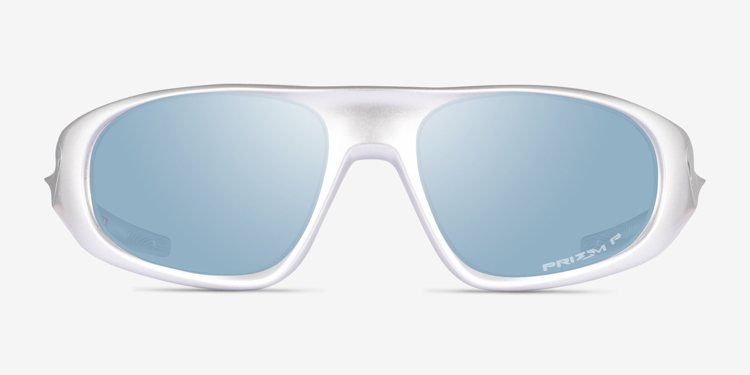Oakley サングラス Neoforma シルバーフレーム Oakley Neoforma - Rectangle X Silver Frame Prescription Sunglasses