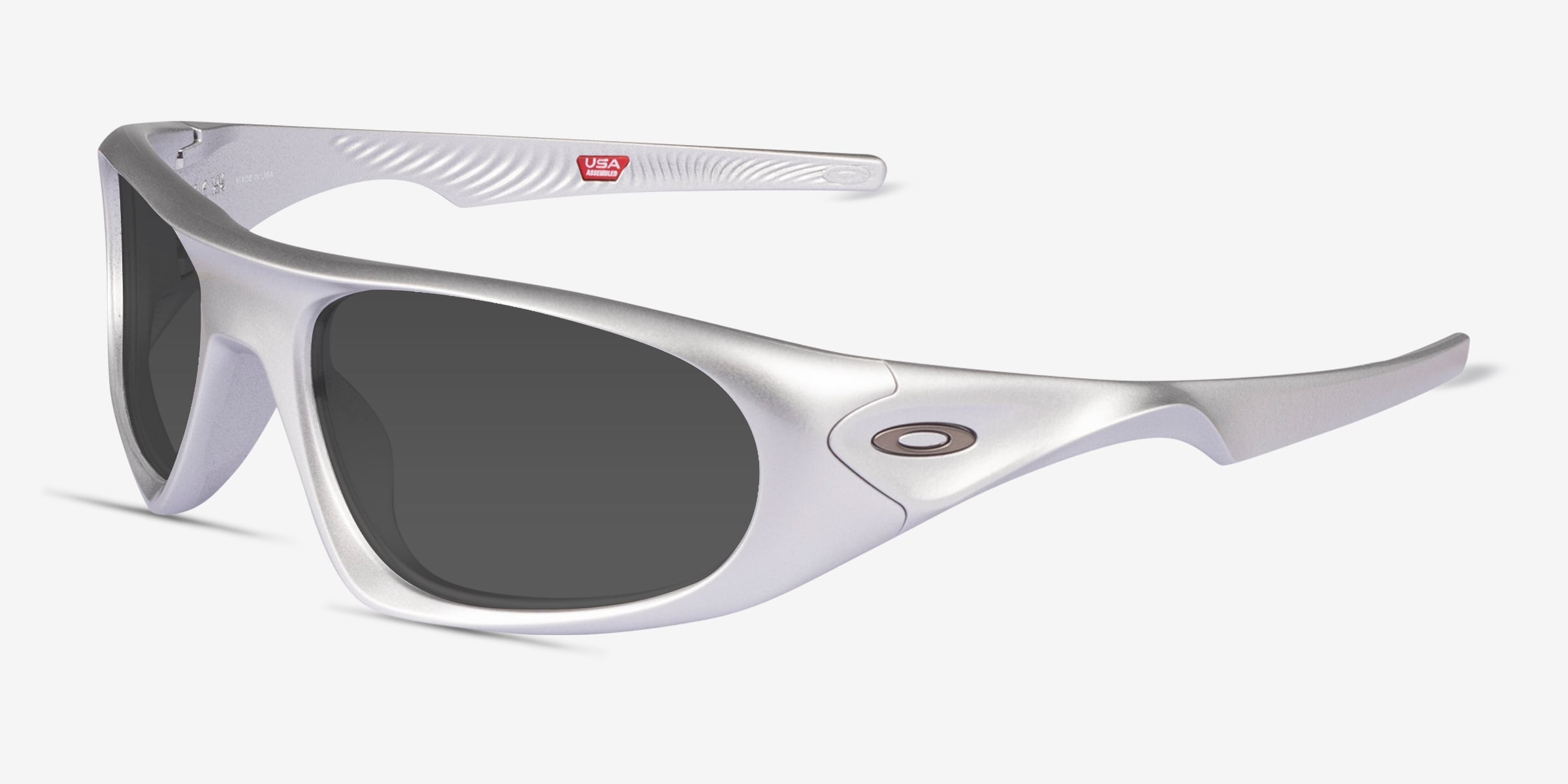 Oakley Neoforma - Rectangle X Silver Frame Prescription Sunglasses
