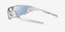 Oakley Neoforma X Silver PlastiqueSoleil de Lunette de vue d'EyeBuyDirect, Vue de Côté