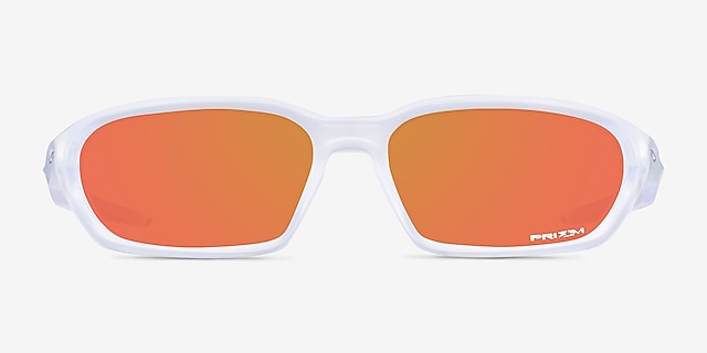 Oakley Terraforma Matte Clear PlasticSunglass Frames from EyeBuyDirect, Front View