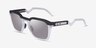Oakley Hstn Sq Matte Black PlasticSunglass Frames from EyeBuyDirect, Angle View