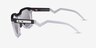 Oakley Hstn Sq Matte Black PlasticSunglass Frames from EyeBuyDirect, Side View