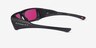 Oakley Permian Matte Black Ink PlasticSunglass Frames from EyeBuyDirect, Side View