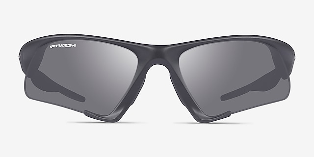 Oakley Suture Jacket Matte Black PlasticSunglass Frames from EyeBuyDirect, Front View