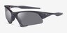 Oakley Suture Jacket Matte Black PlasticSunglass Frames from EyeBuyDirect, Angle View