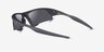 Oakley Suture Jacket Matte Black PlasticSunglass Frames from EyeBuyDirect, Side View