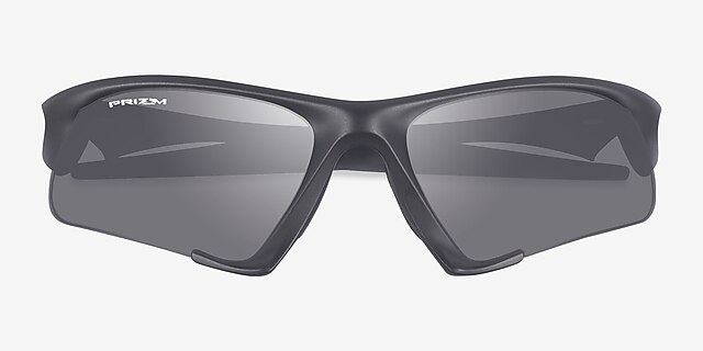 Oakley Suture Jacket Matte Black PlasticSunglass Frames from EyeBuyDirect, Closed View