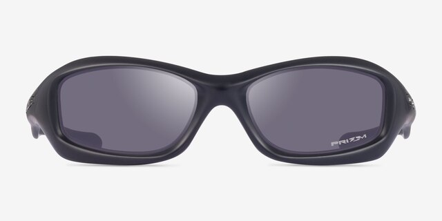 Oakley Fatcat Matte Black PlasticSunglass Frames from EyeBuyDirect, Front View
