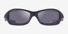 Oakley Fatcat Matte Black PlasticSunglass Frames from EyeBuyDirect, Front View