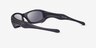 Oakley Fatcat Matte Black PlasticSunglass Frames from EyeBuyDirect, Side View