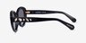 Swarovski SK6005 Noir PlastiqueSoleil de Lunette de vue d'EyeBuyDirect, Vue de Côté