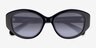 Swarovski SK6005 Noir PlastiqueSoleil de Lunette de vue d'EyeBuyDirect, Vue Rapprochée