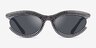 Swarovski SK6006 Noir PlastiqueSoleil de Lunette de vue d'EyeBuyDirect, Vue de Face