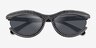 Swarovski SK6006 Noir PlastiqueSoleil de Lunette de vue d'EyeBuyDirect, Vue Rapprochée