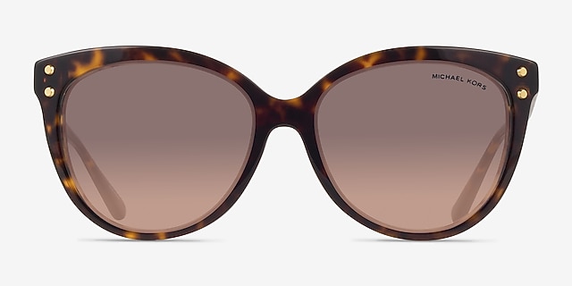 Michael Kors MK2045 Jan Dark Tortoise AcetateSunglass Frames from EyeBuyDirect, Front View