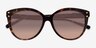 Michael Kors MK2045 Jan Écaille Noire AcétateSoleil de Lunette de vue d'EyeBuyDirect, Vue Rapprochée