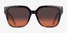 Michael Kors MK2170U Karlie Black Dark Tortoise PlasticSunglass Frames from EyeBuyDirect, Front View