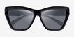 Michael Kors MK2211U Dubai Black Alternative MaterialsSunglass Frames from EyeBuyDirect, Closed View