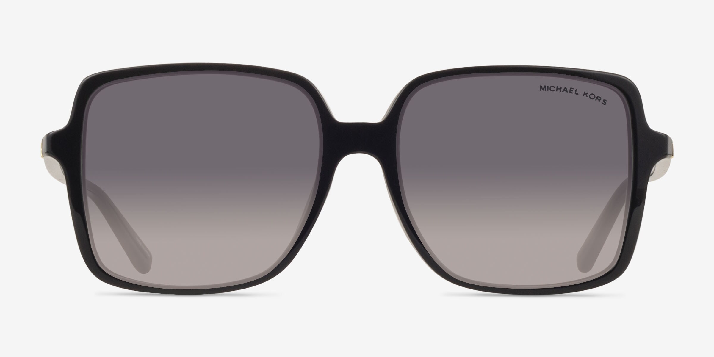 Michael Kors MK2098U Isle Of Palms - Square Black Frame Sunglasses