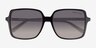 Michael Kors MK2098U Isle Of Palms Noir AcétateSoleil de Lunette de vue d'EyeBuyDirect, Vue Rapprochée