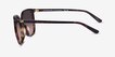 Michael Kors MK2137U Anaheim Dark Tortoise AcetateSunglass Frames from EyeBuyDirect, Side View
