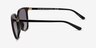 Michael Kors MK2137U Anaheim Black AcetateSunglass Frames from EyeBuyDirect, Side View