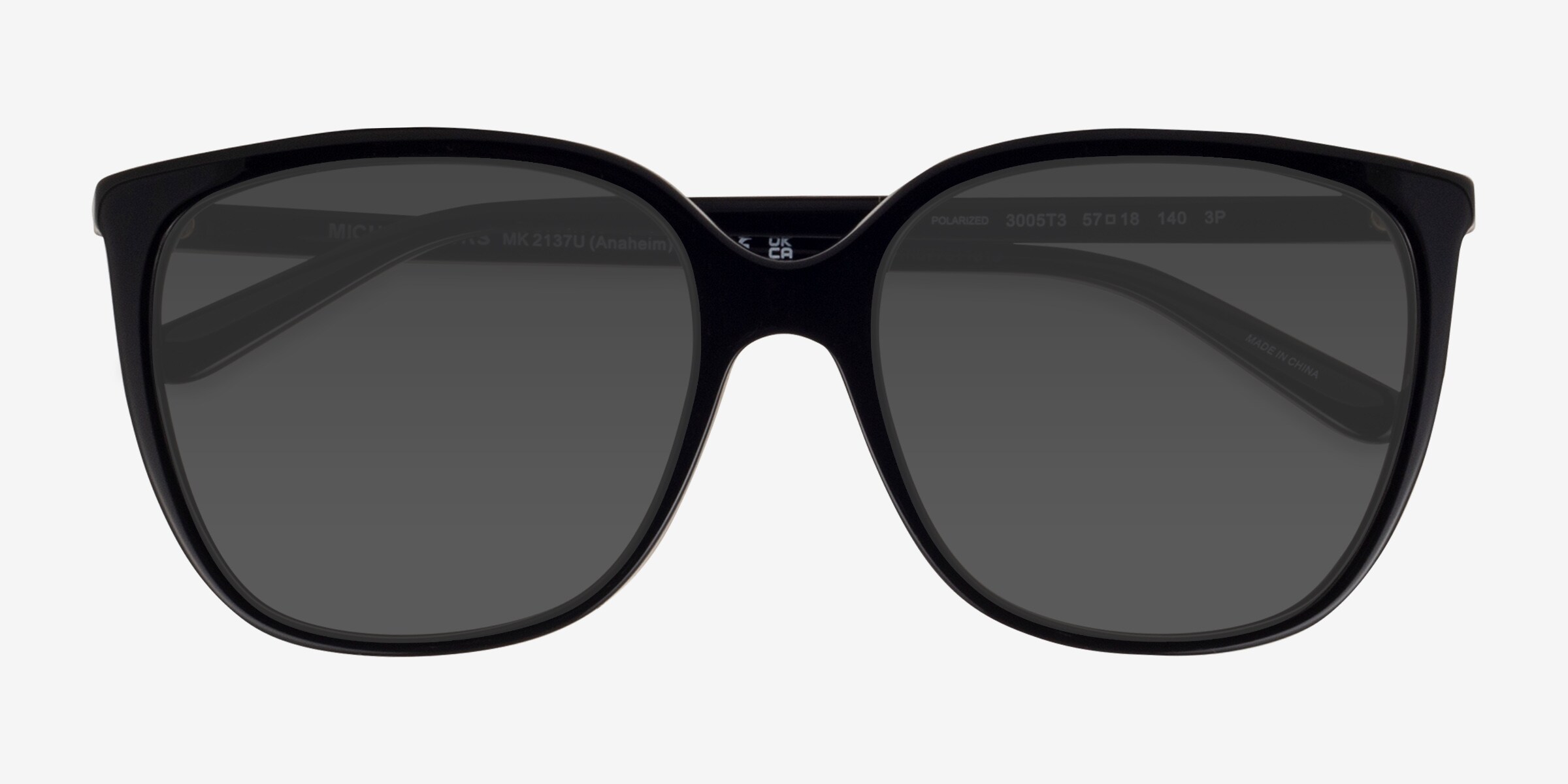 Michael Kors MK2137U Anaheim - Square Cordovan Frame Sunglasses