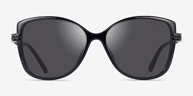 Michael Kors MK2181U Malta Black PlasticSunglass Frames from EyeBuyDirect, Front View