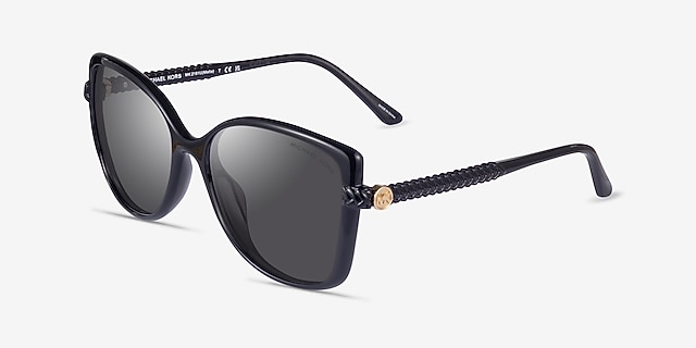 Michael Kors MK2181U Malta Black PlasticSunglass Frames from EyeBuyDirect, Angle View