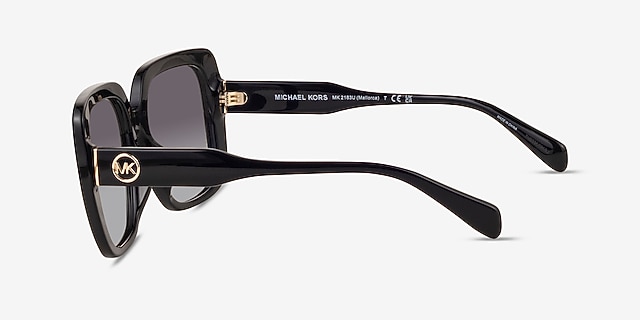 Michael Kors MK2183U Mallorca Black AcetateSunglass Frames from EyeBuyDirect, Side View